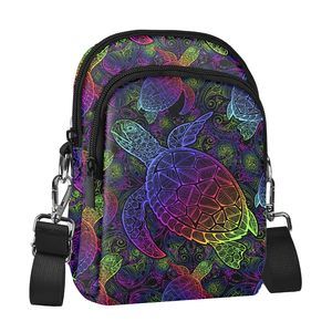 Sea Turtle Crossbody Purse Men Cell Phone Bag Lhtweht Small B)